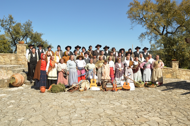 Foto do Grupo Folclórico da Casa do Povo de Ceira